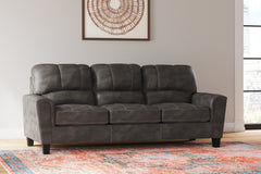 Hoover Furniture Outlet - Ashley Furniture - Navi Sofa - Sofa / Smoke - 9400238