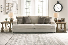 Hoover Furniture Outlet - Ashley Furniture - Soletren Sofa - Sofa / Stone - 9510438