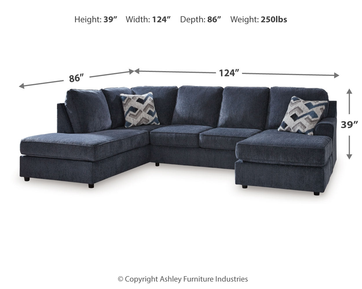 Albar Hoover Furniture Outlet - Ashley Furniture - Albar Place 2-Piece ...