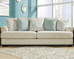 Hoover Furniture Outlet - Ashley Furniture - Monaghan Sofa - Sofa / Sandstone - 9620538
