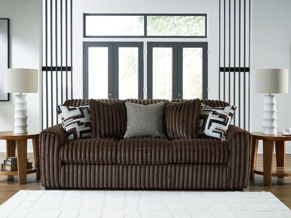 Hoover Furniture Outlet - Ashley Furniture - Midnight-Madness Sofa - Sofa - 9810438