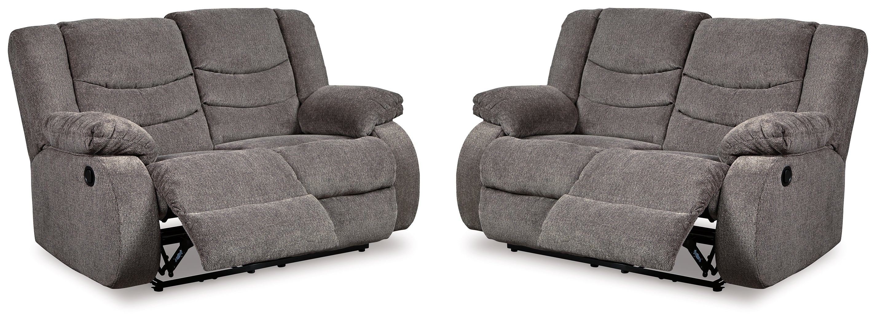 Hoover Furniture Outlet - Ashley Furniture - Tulen Set of 2 Reclining Loveseats - Set of 2 Reclining Loveseats - 98606U5