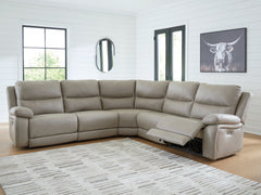 Hoover Furniture Outlet - Ashley Furniture - Narwhal Place 5-Piece Power Reclining Sectional - 5-Piece Power Reclining Sectional - PC99201S8