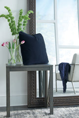 Hoover Furniture Outlet - Ashley Furniture - Caygan Pillow (Set of 4) - Pillow (4/CS) / Ink - A1000916