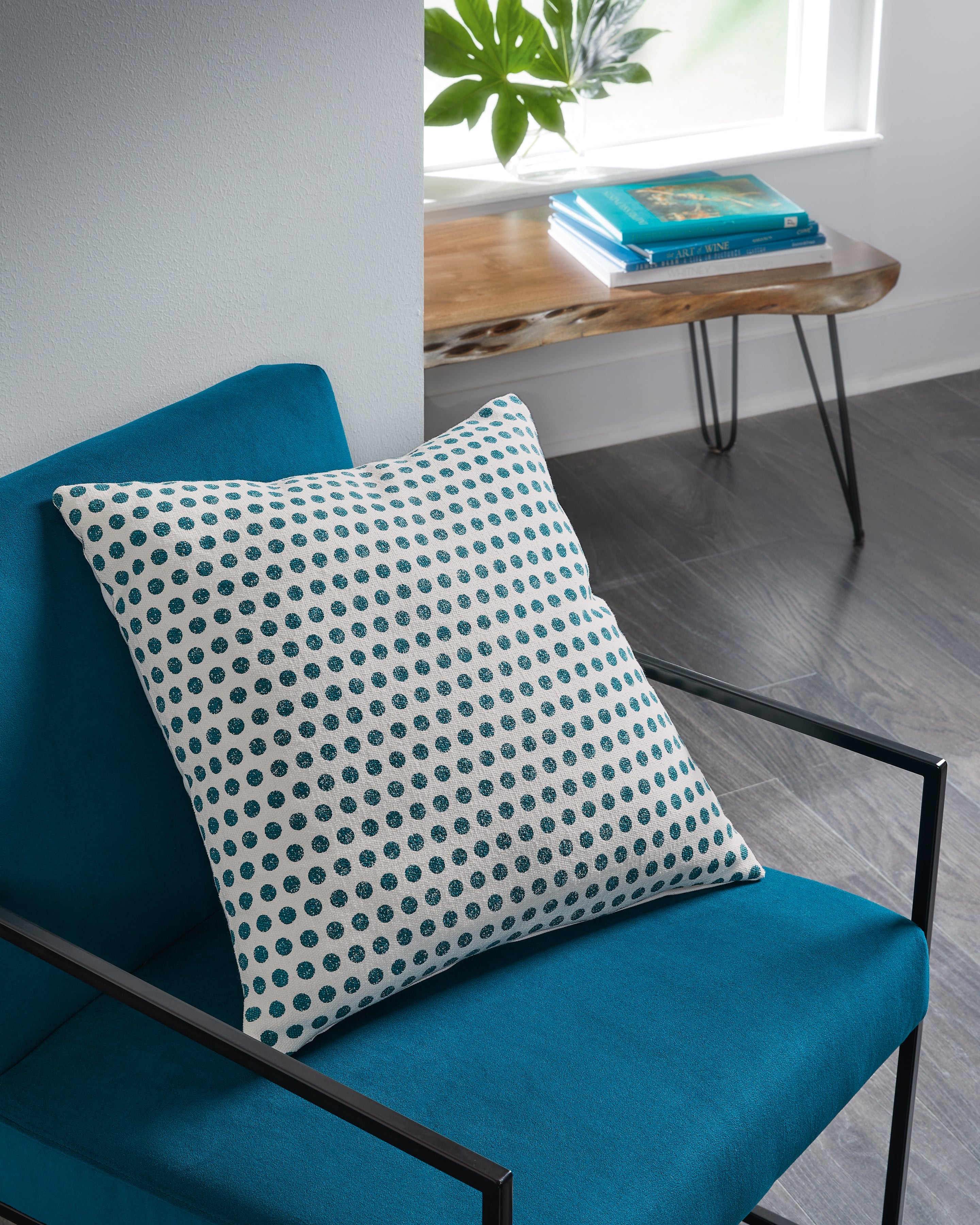 Hoover Furniture Outlet - Ashley Furniture - Monique Pillow - Pillow / Rain Forest - A1000939P