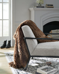 Hoover Furniture Outlet - Ashley Furniture - Bellethrone Throw (Set of 3) - Throw (3/CS) / Brown - A1000987