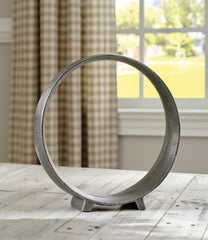 Hoover Furniture Outlet - Ashley Furniture - Ryandale Sculpture (Set of 2) - Sculpture (2/CS) / Antique Pewter Finish - A2000501