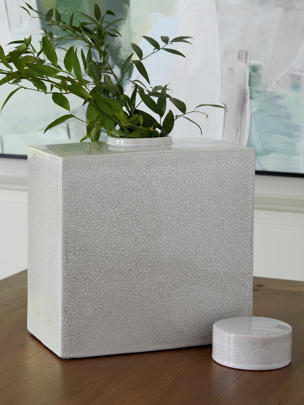Hoover Furniture Outlet - Ashley Furniture - Haddworth Jar - Jar / Antique White - A2000780