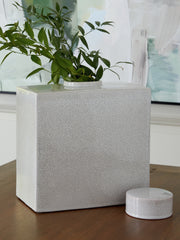 Hoover Furniture Outlet - Ashley Furniture - Haddworth Jar - Jar / Antique White - A2000780