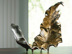 Hoover Furniture Outlet - Ashley Furniture - Darinsen Sculpture - Sculpture / Gold/Silver Finish - A2000785