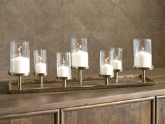 Hoover Furniture Outlet - Ashley Furniture - Wallmond Candle Holder - Candle Holder - A2000820