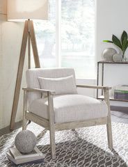 Hoover Furniture Outlet - Ashley Furniture - Dalenville Accent Chair - Accent Chair / Platinum - A3000335