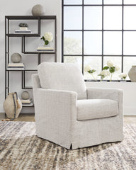 Hoover Furniture Outlet - Ashley Furniture - Nenana Next-Gen Nuvella Swivel Glider Accent Chair - Swivel Glider Accent Chair - A3000644