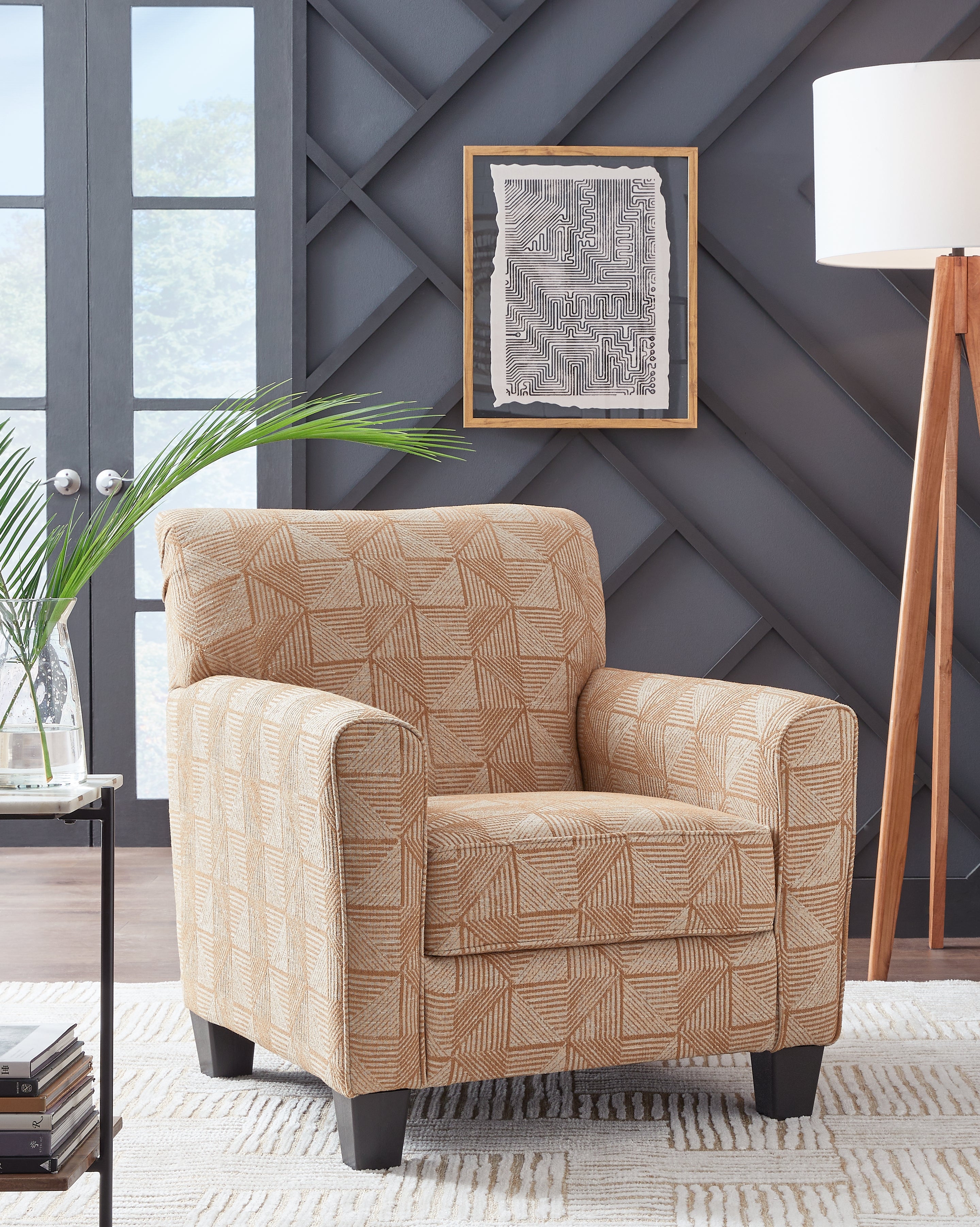 Hoover Furniture Outlet - Ashley Furniture - Hayesdale Accent Chair - Accent Chair / Amber - A3000656