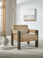 Hoover Furniture Outlet - Ashley Furniture - Adlanlock Accent Chair - Accent Chair / Toast - A3000695