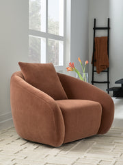 Hoover Furniture Outlet - Ashley Furniture - Yahya Swivel Accent Chair - Swivel Accent Chair - A3000780