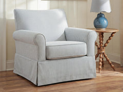 Hoover Furniture Outlet - Ashley Furniture - Searcy Swivel Glider Accent Chair - Swivel Glider Accent Chair - A3000853
