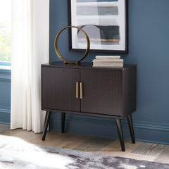 Hoover Furniture Outlet - Ashley Furniture - Orinfield Accent Cabinet - Accent Cabinet / Dark Brown - A4000399