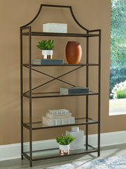 Hoover Furniture Outlet - Ashley Furniture - Bernonly 72" Bookcase - Bookcase - A4000556