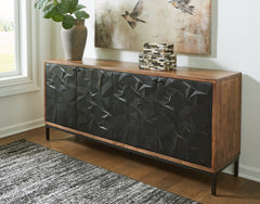 Hoover Furniture Outlet - Ashley Furniture - Dorannby Accent Cabinet - Accent Cabinet - A4000649