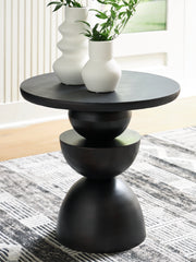 Hoover Furniture Outlet - Ashley Furniture - Kurtson Accent Table - Accent Table / Bronze Finish - A4000680