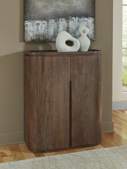 Hoover Furniture Outlet - Ashley Furniture - Landermont Bar Cabinet - Bar Cabinet - A4000697
