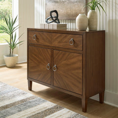Hoover Furniture Outlet - Ashley Furniture - Walsgrove Accent Cabinet - Accent Cabinet - A4000739