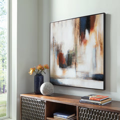 Hoover Furniture Outlet - Ashley Furniture - Pigeonford Wall Art - Wall Art / Multi - A8000348