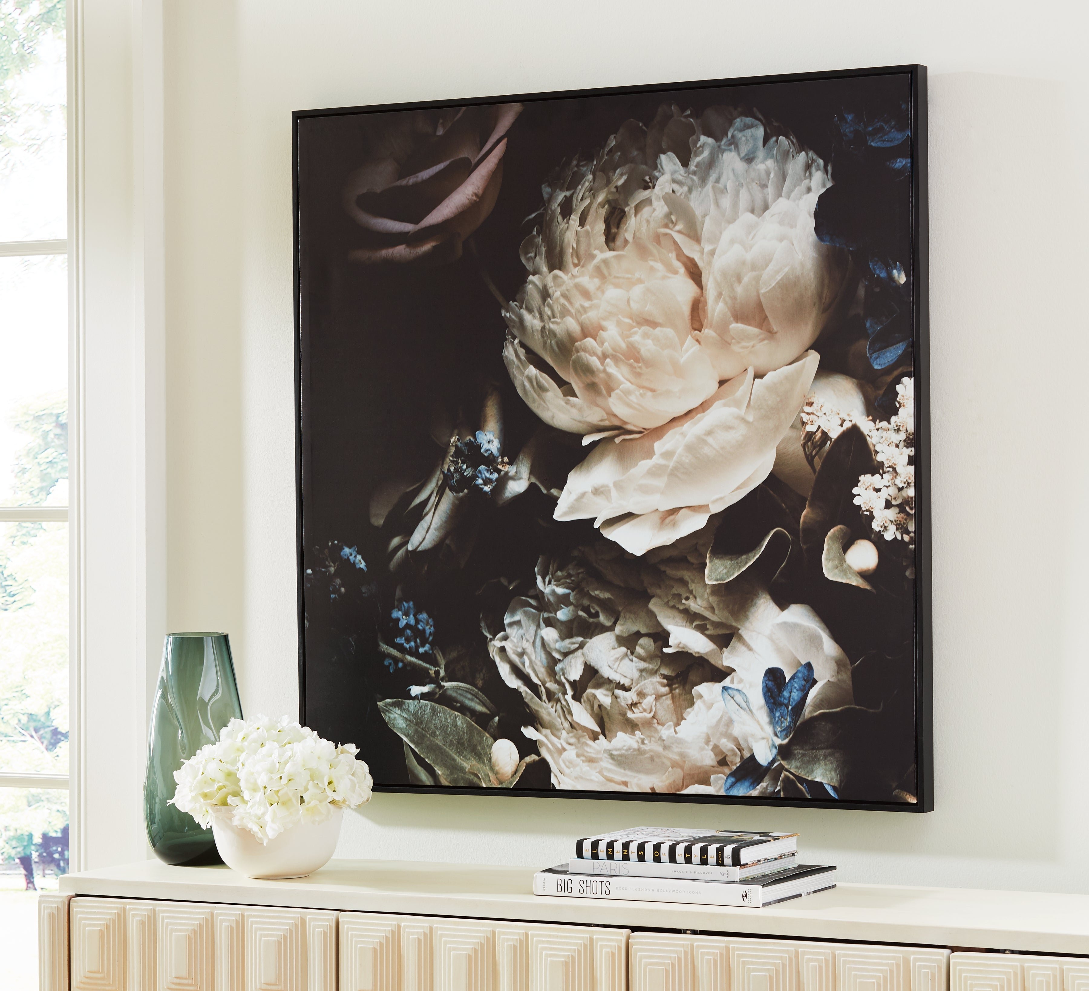 Hoover Furniture Outlet - Ashley Furniture - Hurshaw Wall Art - Wall Art / Multi - A8000391