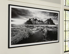 Hoover Furniture Outlet - Ashley Furniture - Delstone Wall Art - Wall Art / Black/White - A8000424