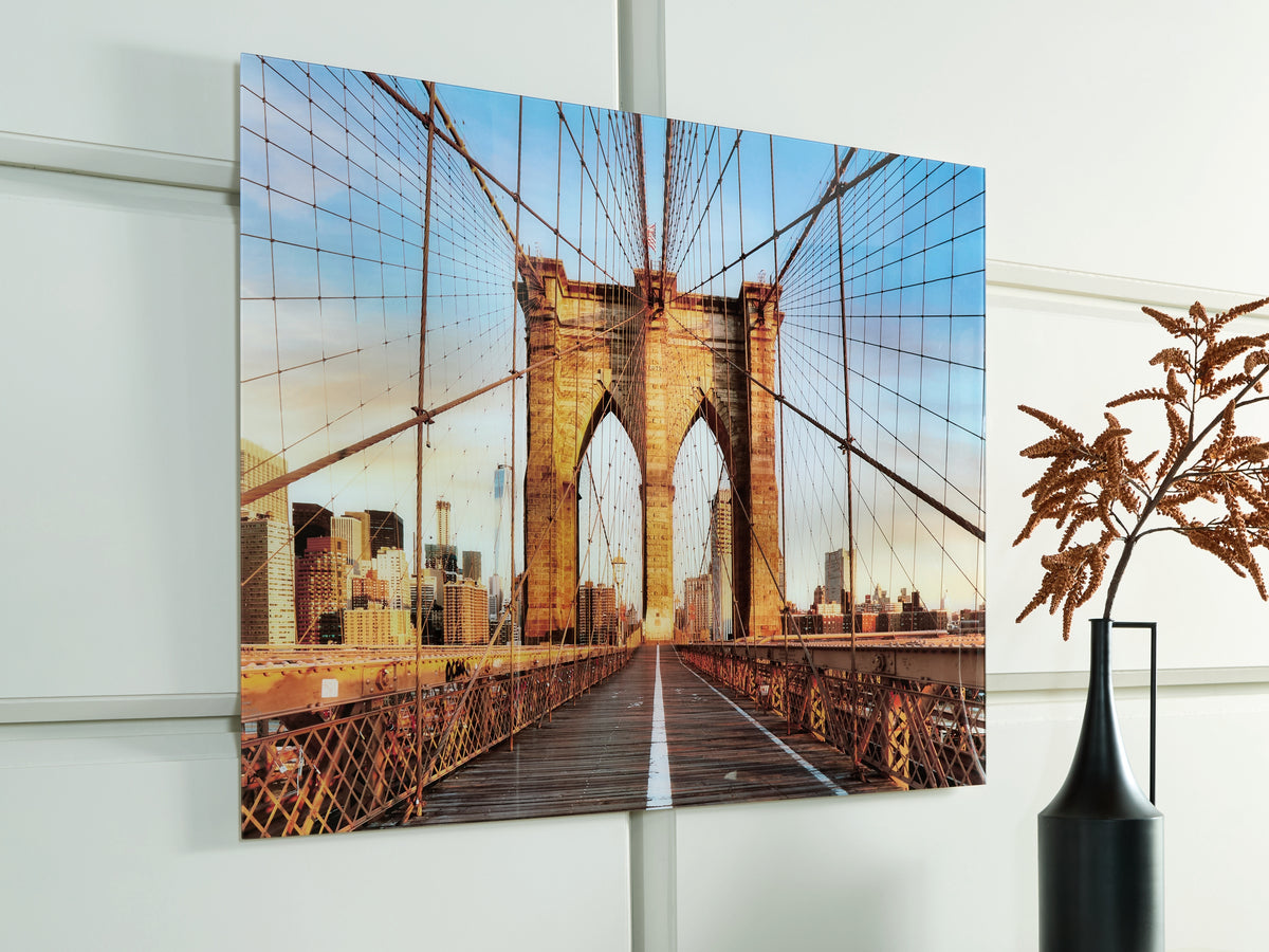 Hoover Furniture Outlet - Ashley Furniture - Shayward Wall Art - Wall Art - A8000435