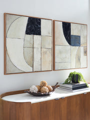 Hoover Furniture Outlet - Ashley Furniture - Bexlen Wall Art (Set of 2) - Wall Art Set (Set of 2) - A8000498