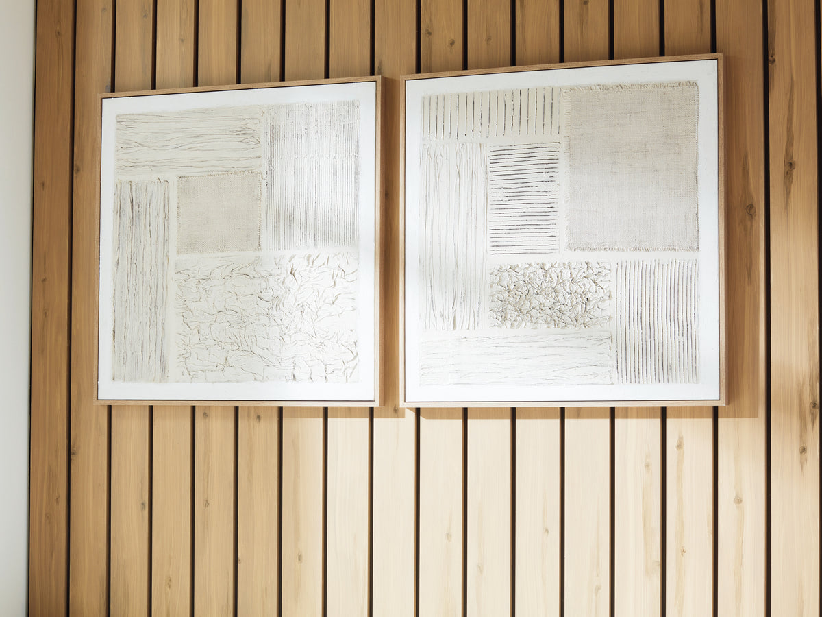 Hoover Furniture Outlet - Ashley Furniture - Andorfield Wall Art (Set of 2) - Wall Art Set (Set of 2) - A8000517