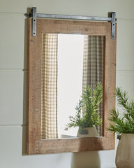 Hoover Furniture Outlet - Ashley Furniture - Lanie Accent Mirror - Accent Mirror / Antique Brown - A8010223