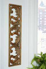 Hoover Furniture Outlet - Ashley Furniture - Candelario Wall Decor - Wall Decor / Natural - A8010286