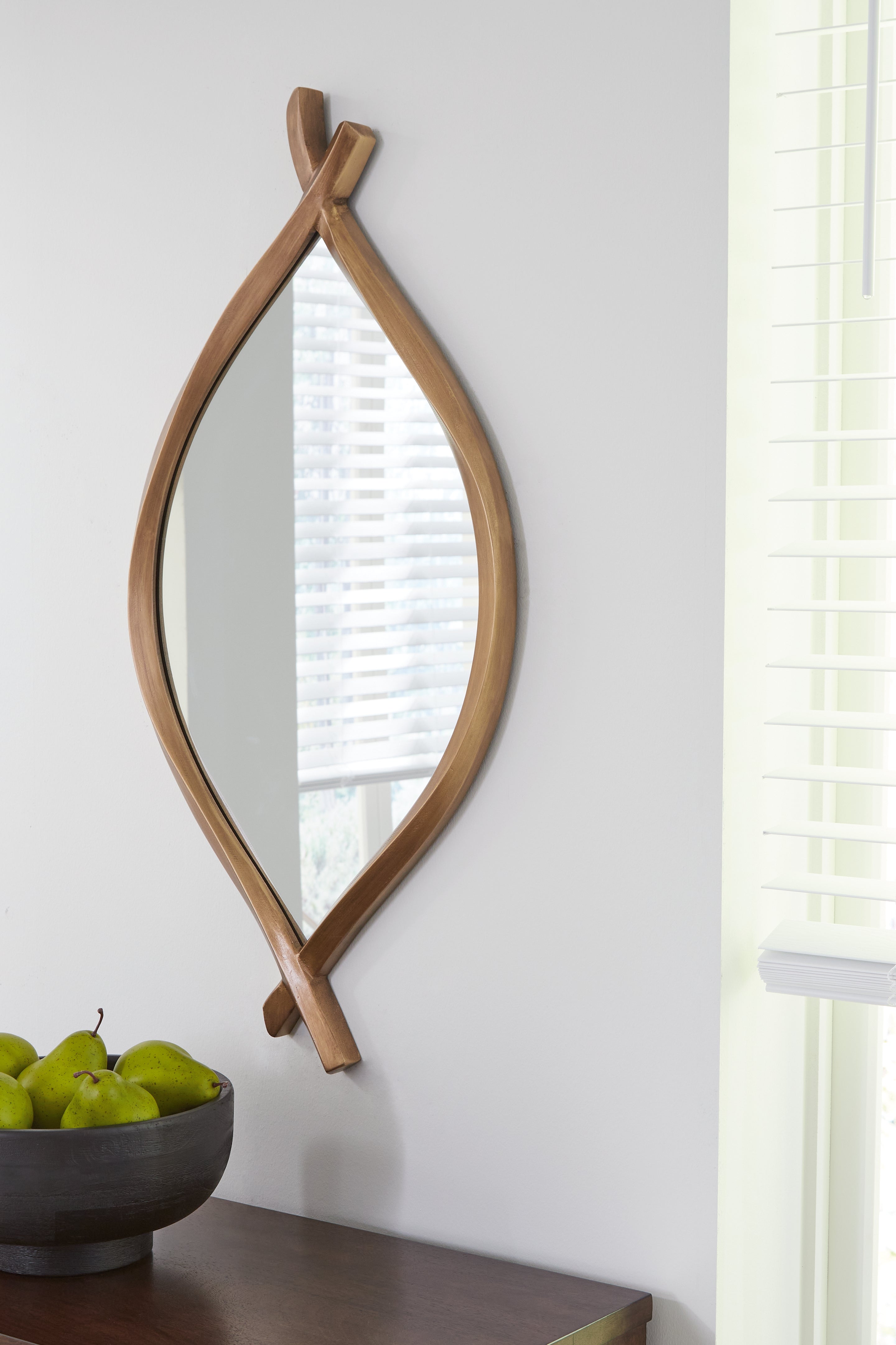 Hoover Furniture Outlet - Ashley Furniture - Bartner Accent Mirror - Accent Mirror / Antique Gold Finish - A8010340