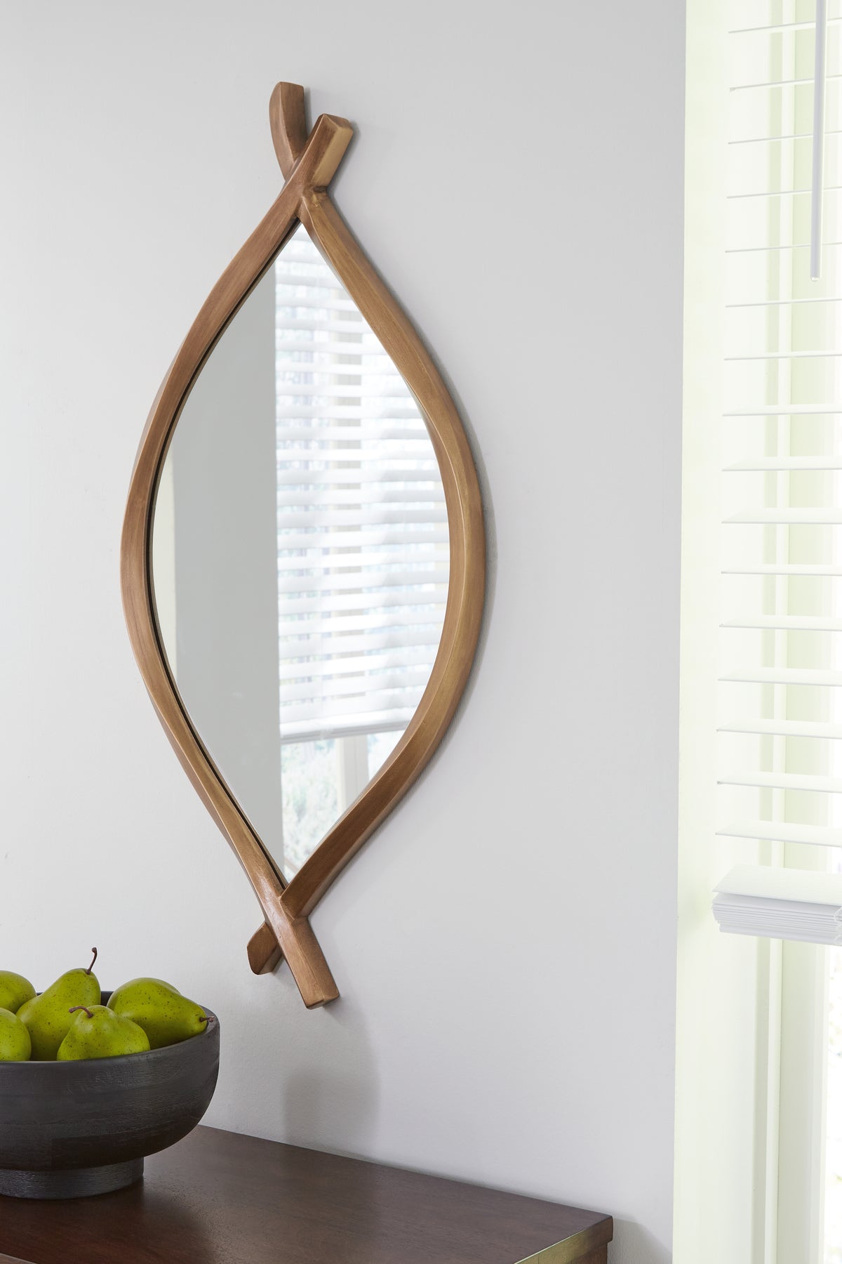 Hoover Furniture Outlet - Ashley Furniture - Bartner Accent Mirror - Accent Mirror / Antique Gold Finish - A8010340
