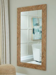 Hoover Furniture Outlet - Ashley Furniture - Waylane Floor Mirror - Floor Mirror - A8010347