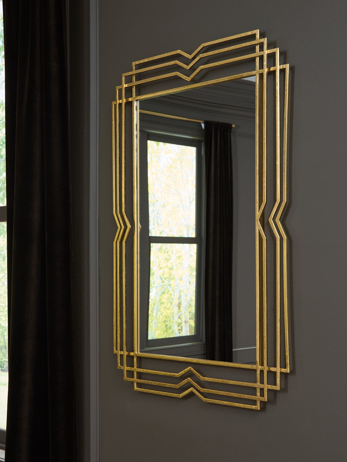 Hoover Furniture Outlet - Ashley Furniture - Claybrook Accent Mirror - Accent Mirror - A8010349