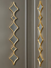 Hoover Furniture Outlet - Ashley Furniture - Harriswood Accent Mirror Set (Set of 2) - Accent Mirror Set (Set of 2) / Gold Finish - A8010354