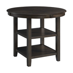 Amherst Counter Height 5PC Dining Set-Table and Four Side Chairs in Walnut