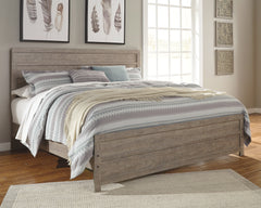Hoover Furniture Outlet - Ashley Furniture - Culverbach King Panel Bed - King Panel Bed / Gray - B070B10