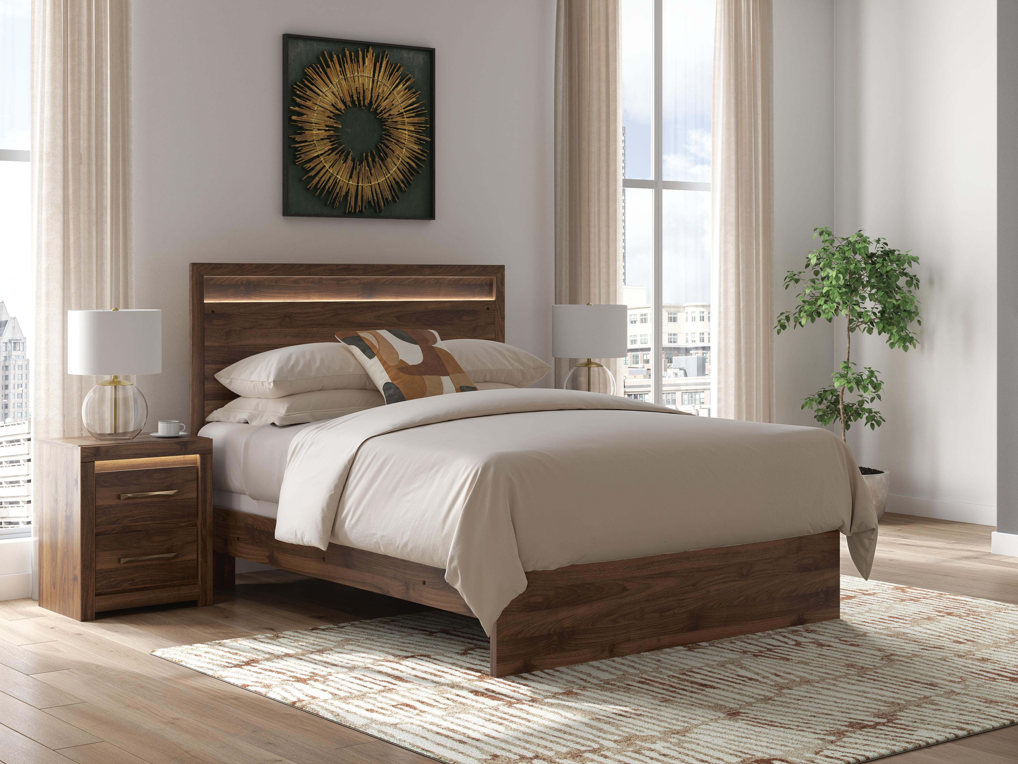 Hoover Furniture Outlet - Ashley Furniture - Janfyn Queen Panel Bed - Queen Panel Bed - PCB1010B2