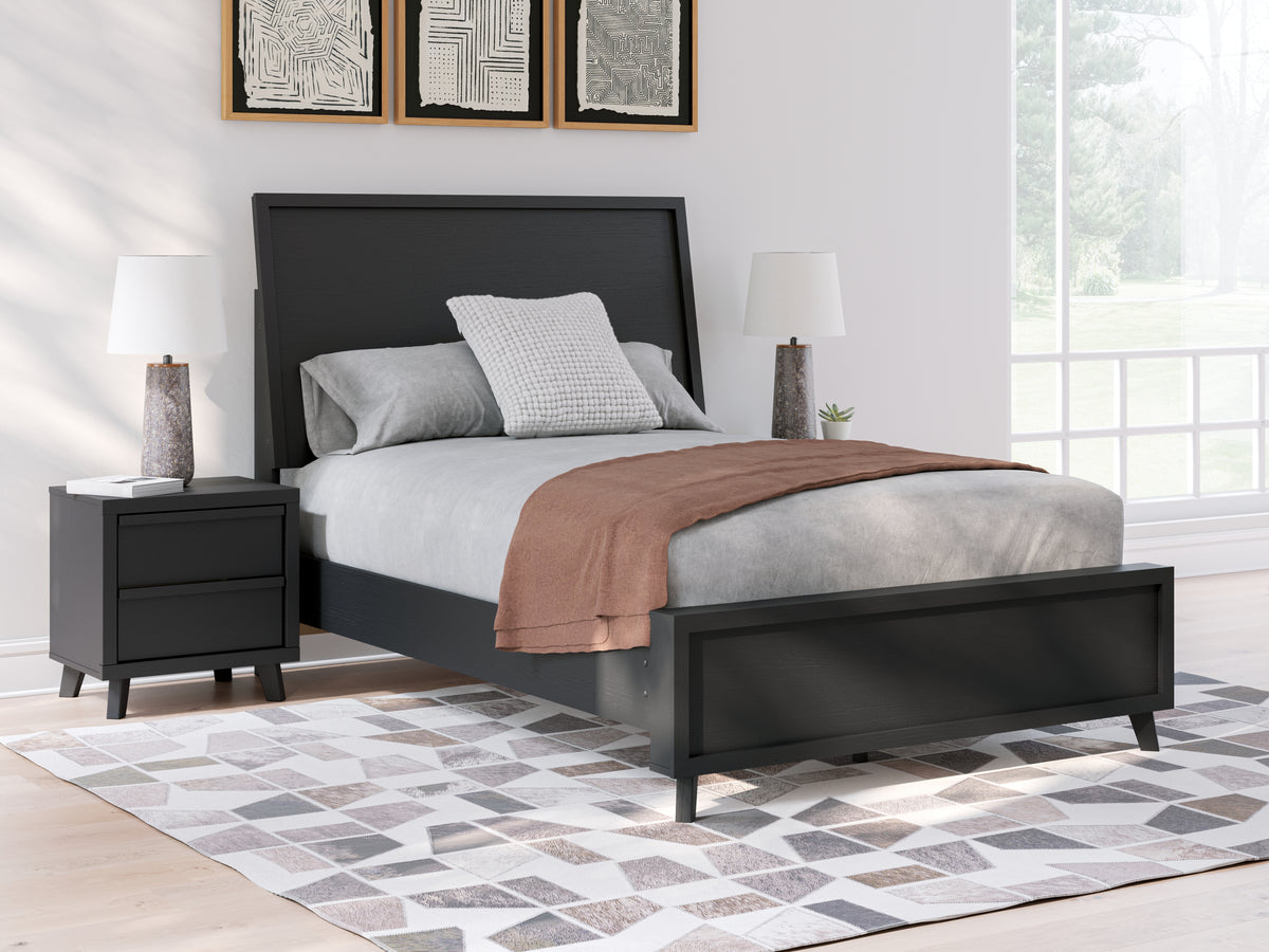 Hoover Furniture Outlet - Ashley Furniture - Danziar Full Panel Bed - Full Panel Bed - B1013B20