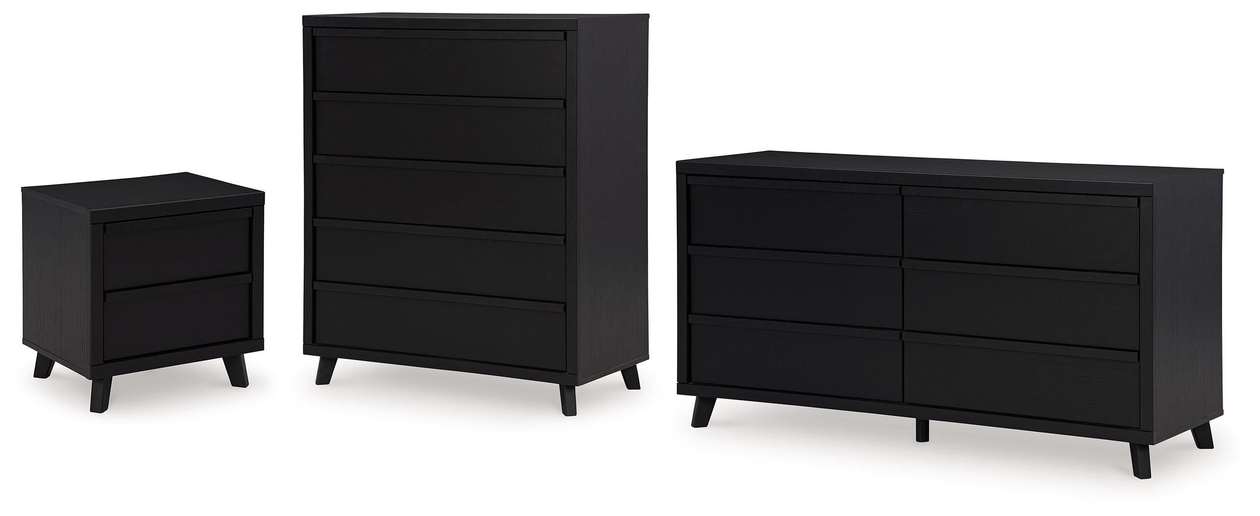 Hoover Furniture Outlet - Ashley Furniture - Danziar Dresser, Chest and Nightstand - Dresser, Chest and Nightstand - B1013B35