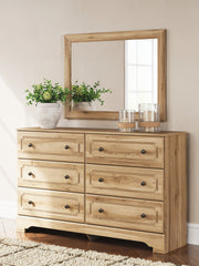 Hoover Furniture Outlet - Ashley Furniture - Aleaport Dresser and Mirror - Dresser and Mirror - PCB1075B1