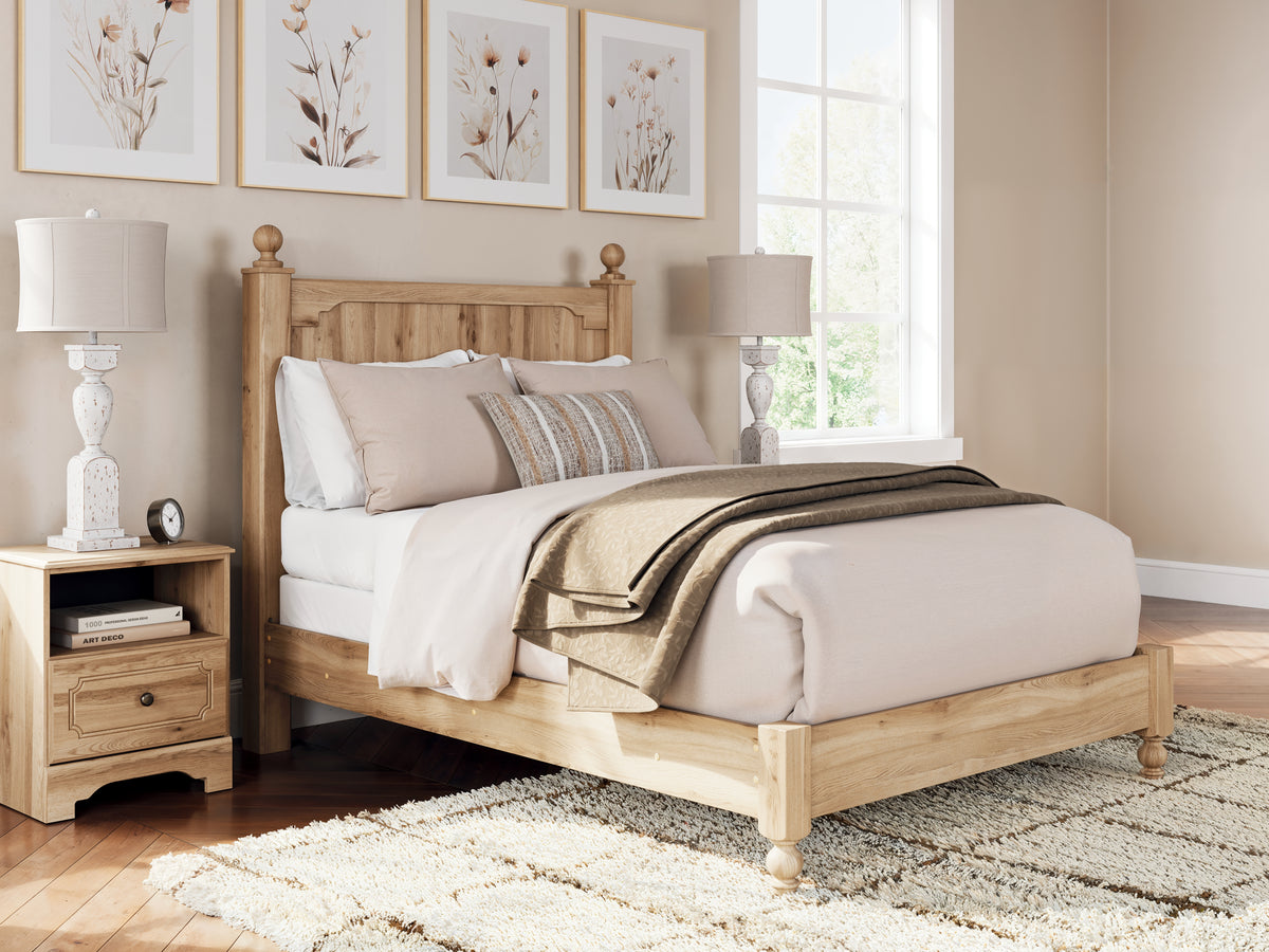 Hoover Furniture Outlet - Ashley Furniture - Aleaport Full Panel Bed - Full Panel Bed - PCB1075B4