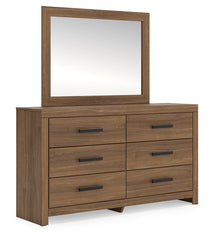 Broachmyn Queen Panel Bed, Dresser and Mirror