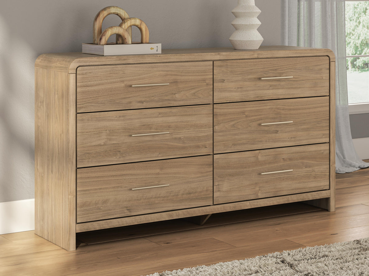 Hoover Furniture Outlet - Ashley Furniture - Gramburg Dresser - Six Drawer Dresser - PCB1121-31