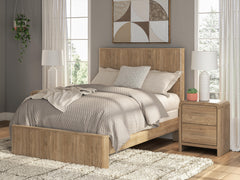 Hoover Furniture Outlet - Ashley Furniture - Gramburg Full Panel Bed - Full Panel Bed - PCB1121B3